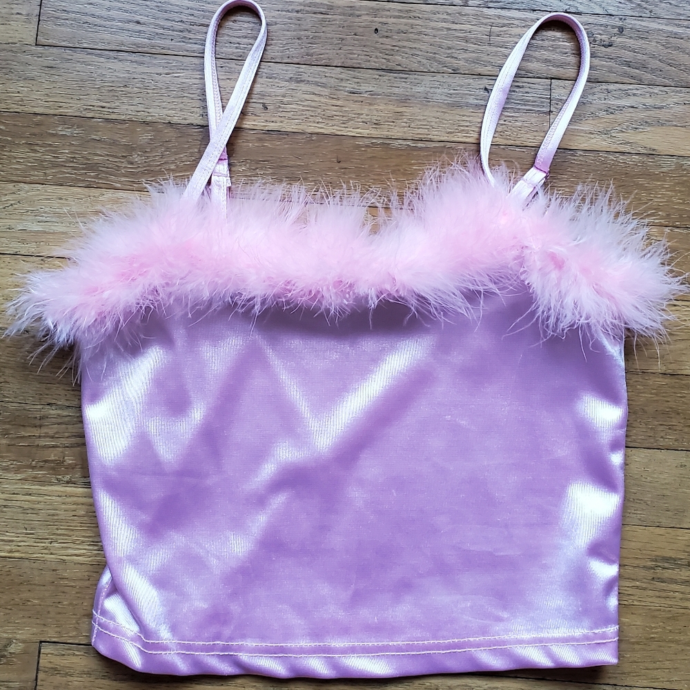 Pink tank top